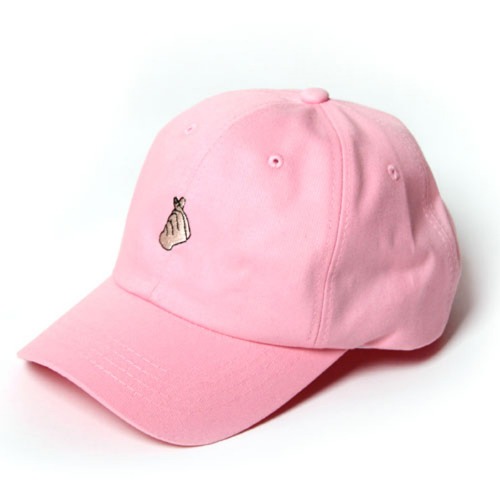 Love Hand Ball Cap (Pink)
